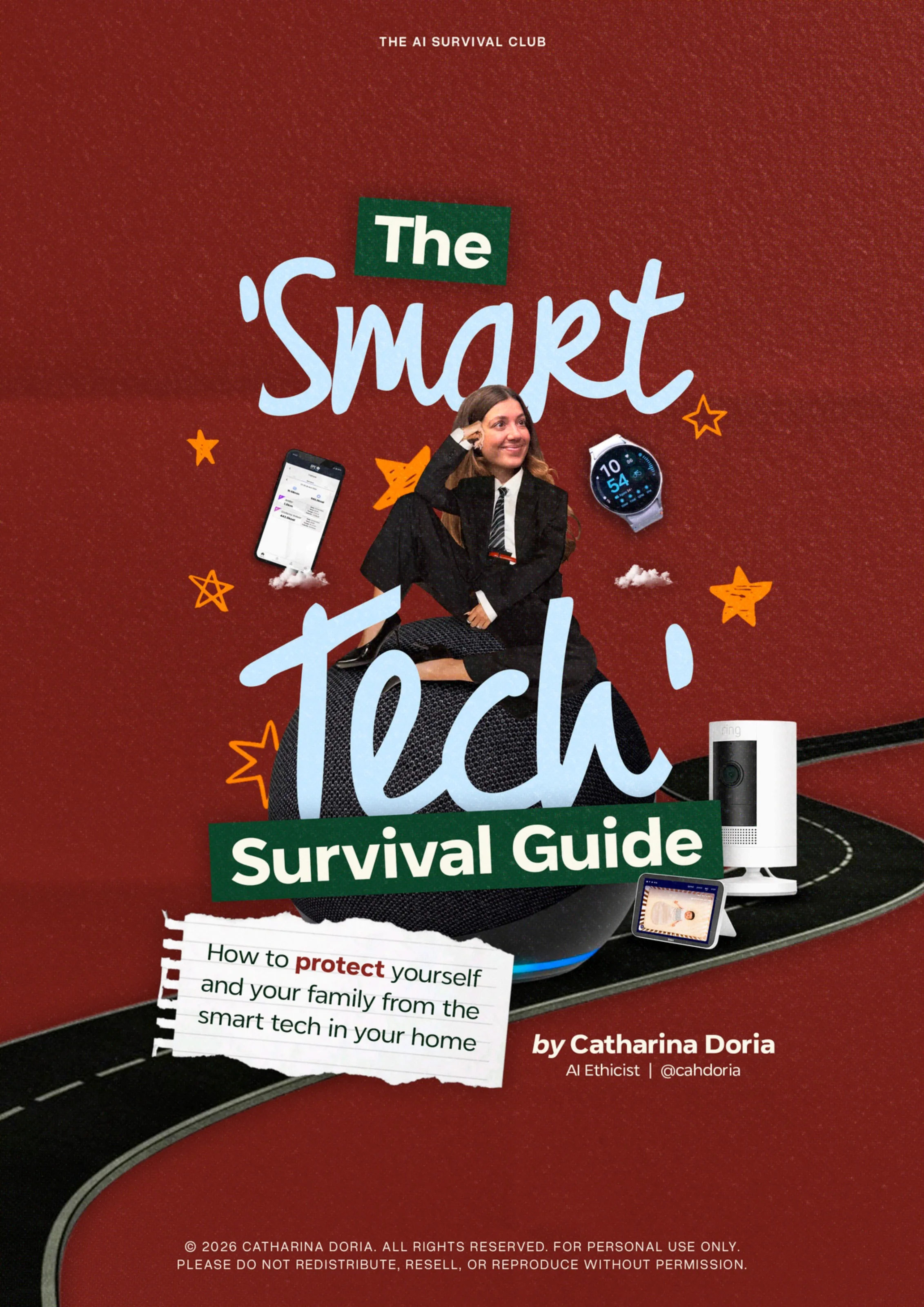 The Smart Tech Survival Guide by Catharina Doria, 78-page PDF ebook cover