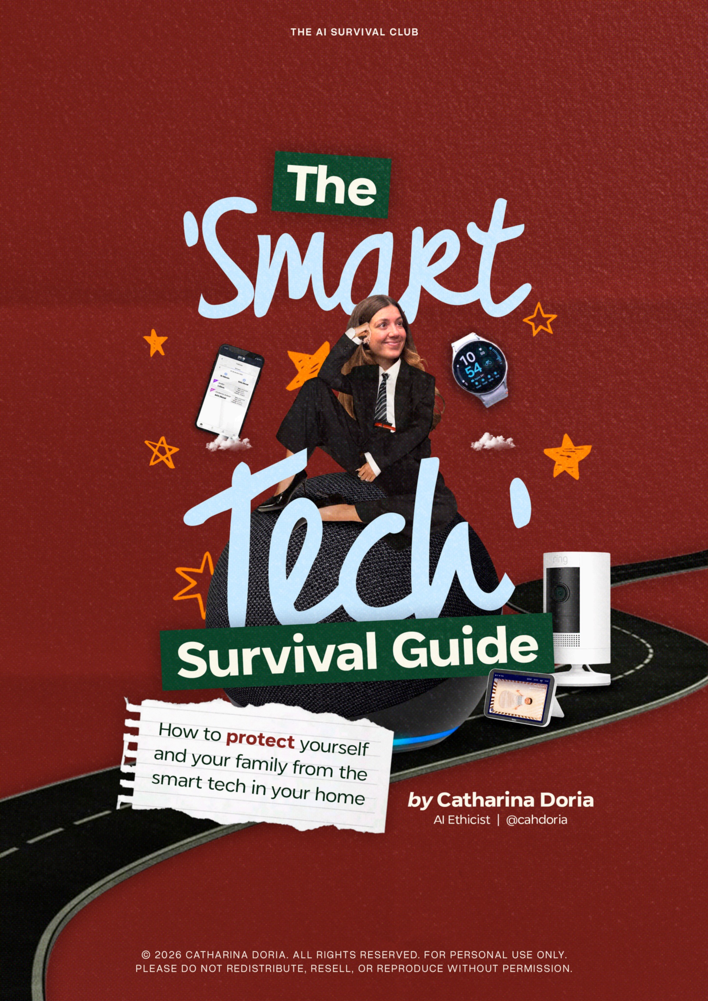 The Smart Tech Survival Guide by Catharina Doria, 78-page PDF ebook cover